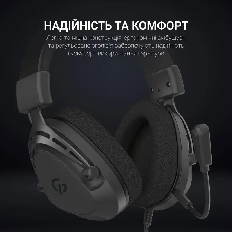Гарнитура игровая GamePro HS766 (Black) фото