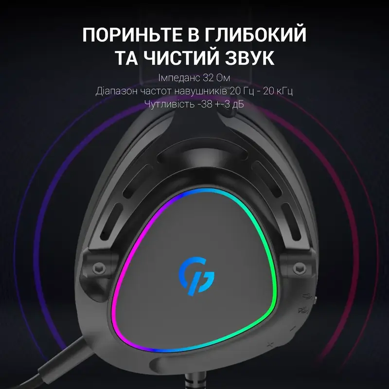Гарнитура игровая GamePro HS783 (Black) фото