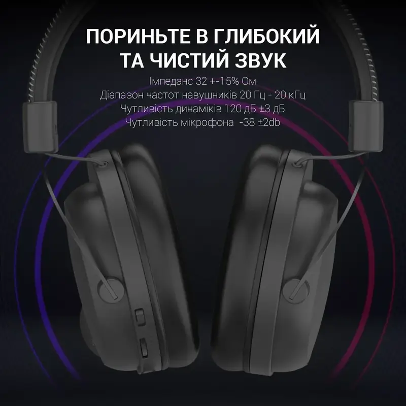 Гарнитура игровая GamePro HS1260BT (Black) фото