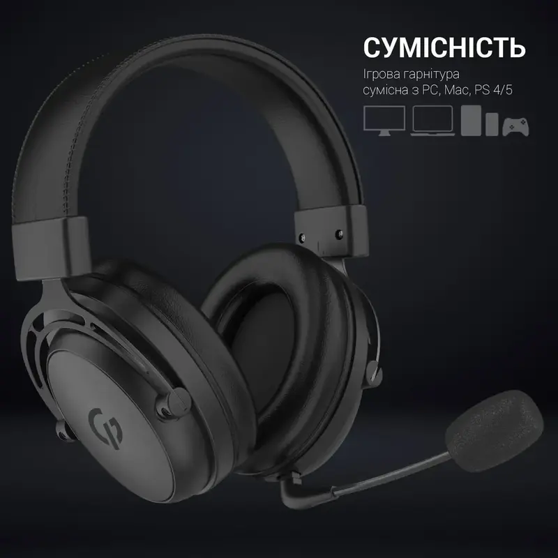 Гарнитура игровая GamePro HS1260BT (Black) фото