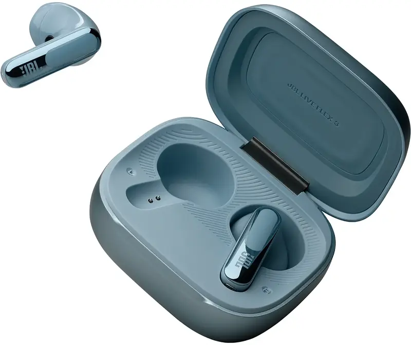 Навушники JBL Live Flex 3 (Blue) JBLLIVEFLEX3BLU - фото - №9