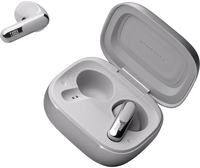 Наушники JBL Live Flex 3 (Silver) JBLLIVEFLEX3SIL фото