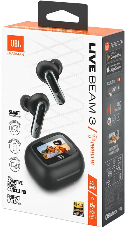 Наушники JBL Live Beam 3 (Black) JBLLIVEBEAM3BLK ᐈ Купить