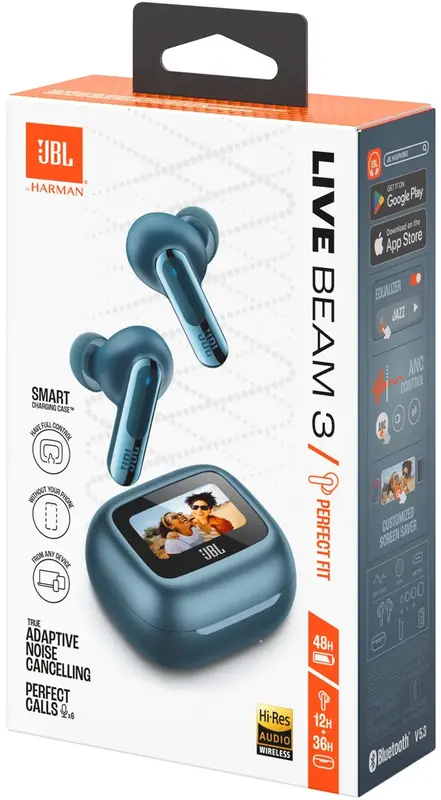 Навушники JBL Live Beam 3 (Blue) JBLLIVEBEAM3BLU - фото - №15