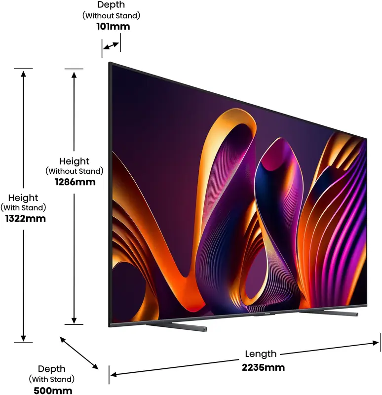 Телевізор Hisense 100E7NQ PRO - фото - №10