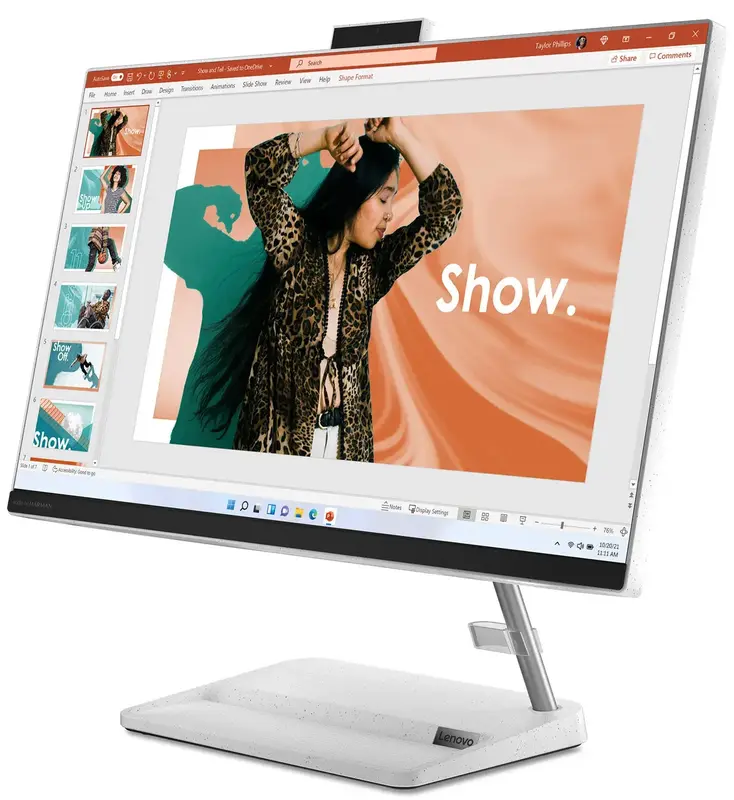 Моноблок Lenovo IdeaCentre AiO 3 24IAP7 White (F0GH01DLUA) - фото - №6