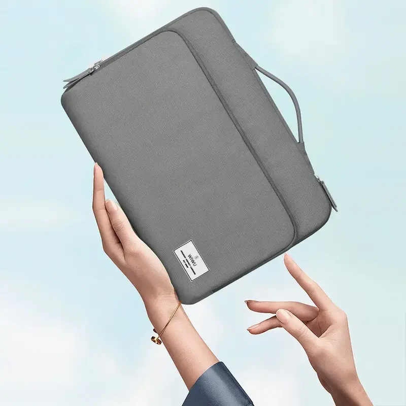 Сумка WIWU Ora Laptop Sleeve 16" (gray) - фото - №5