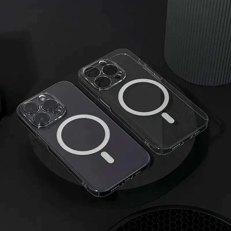 Чeхол для iPhone 15 Pro Proove Crystal Case with MagSafe transparent - фото - №5