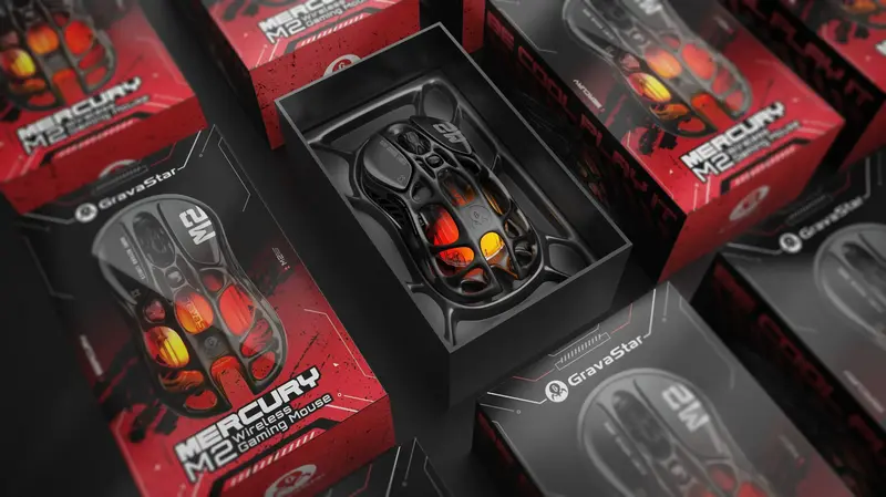 Ігрова миша GravaStar Mercury M2 (Black) GRAVASTARM2_BLK - фото - №5