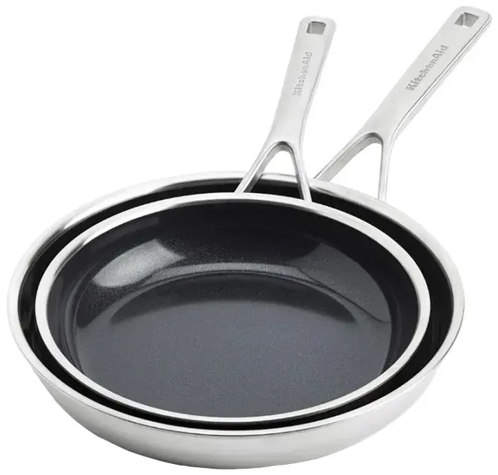 Набір сковорідок KitchenAid MSS, 24+28 см (CC006066-001) - фото - №0