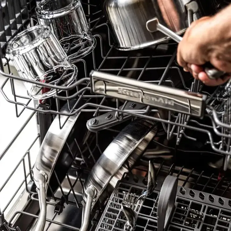 Набір сковорідок KitchenAid MSS, 24+28 см (CC006066-001) - фото - №3