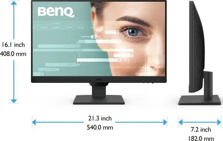 Монітор BenQ 23.8" GW2490 (9H.LLSLJ.LBE) - фото - №6