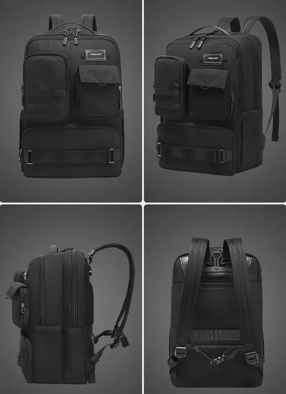 Рюкзак Tigernu T-B9007 Black - фото - №3