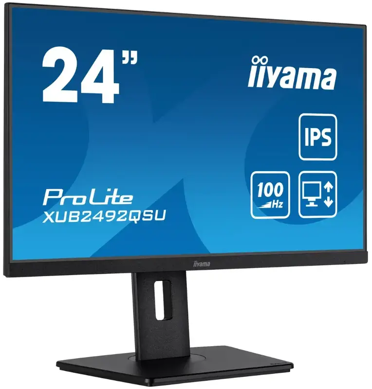 Монітор 23.8" Iiyama ProLite XUB2492QSU-B1 - фото - №1