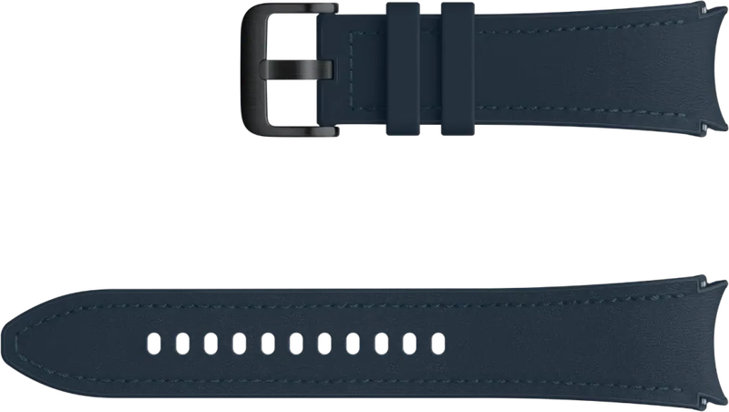 Ремінець Samsung Galaxy Watch6 Hybrid Leather Band (M/L) - Indigo ET-SHR96LNEGEU фото