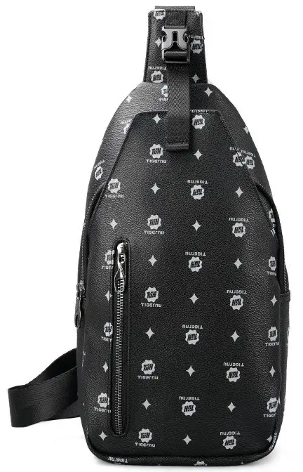 Сумка слінг Tigernu T-S8027PU Black - фото - №0