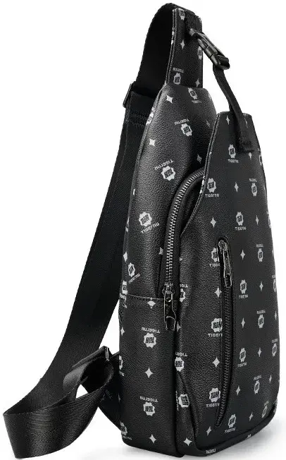 Сумка слінг Tigernu T-S8027PU Black - фото - №1