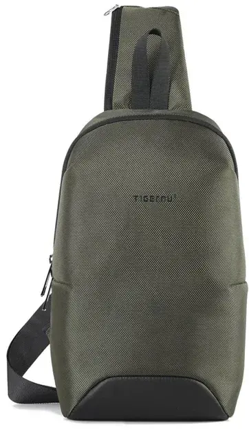 Сумка слінг Tigernu T-S8093S Army Green - фото - №1