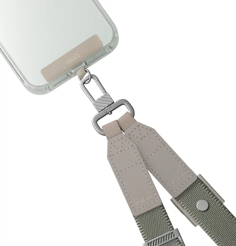 Ремінець для смартфона UNIQ VISTA 2-IN-1 LANYARD AND HAND STRAP - LAUREL GREEN (LAUREL GREEN) UNIQ-VISTA2IN1-LAUGREEN фото