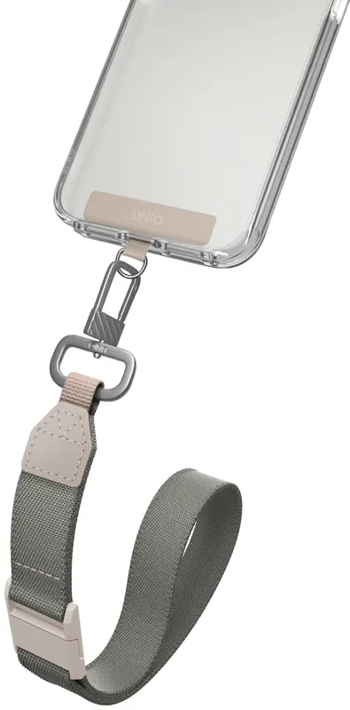 Ремінець для смартфона UNIQ VISTA 2-IN-1 LANYARD AND HAND STRAP - LAUREL GREEN (LAUREL GREEN) UNIQ-VISTA2IN1-LAUGREEN фото