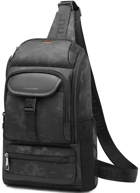 Сумка слінг Tigernu T-S8182 Black - фото - №1