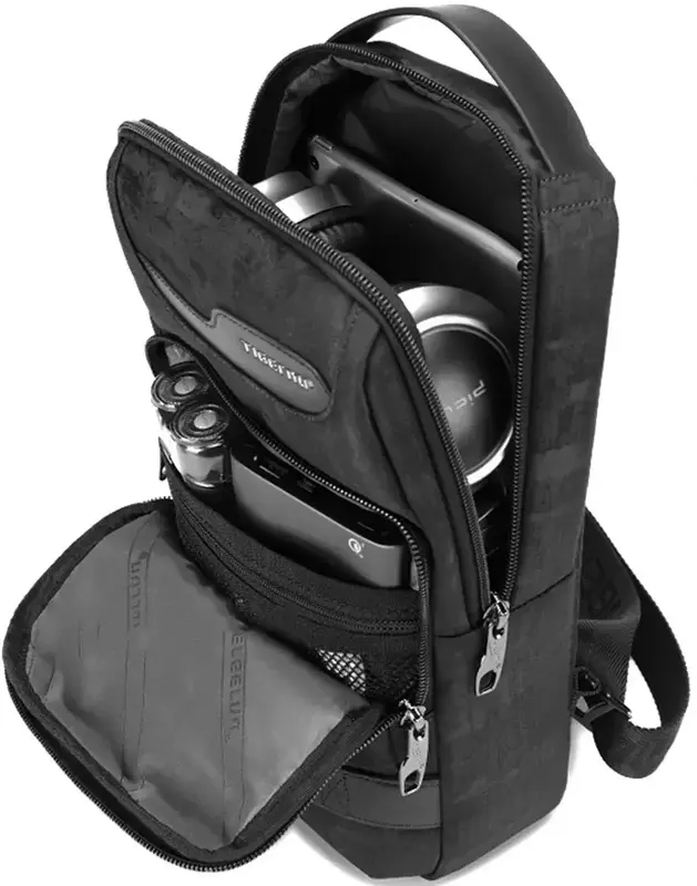 Сумка слінг Tigernu T-S8183 Black - фото - №3