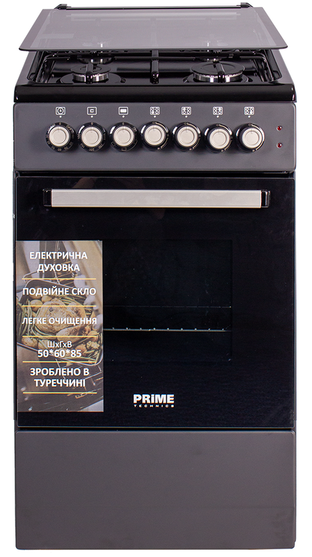 Плита комбинированная Prime Technics PSE 541110 D - фото - №0