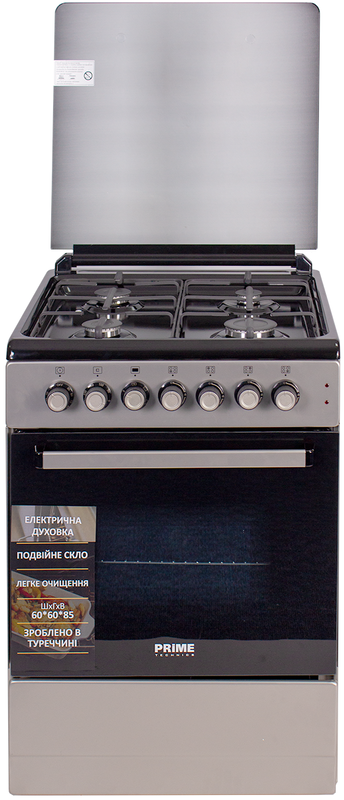 Плита комбінована Prime Technics PSE 641212 B - фото - №0