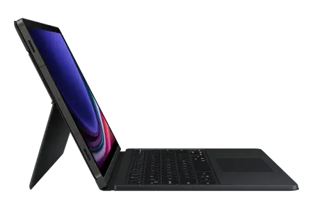 Чохол для Samsung Tab S9/Tab S9 FE Book Cover Keyboard Black - фото - №8