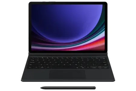 Чохол для Samsung Tab S9/Tab S9 FE Book Cover Keyboard Black - фото - №0