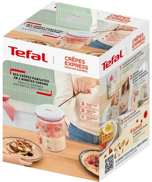 Експрес замішувач для тіста Tefal 900 мл K1844404 - фото - №19