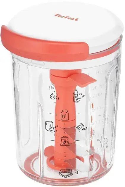 Експрес замішувач для тіста Tefal 900 мл K1844404 - фото - №0
