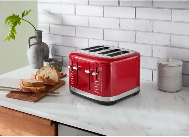 Тостер KitchenAid 5KMT4109EER на 4 слоти (Червоний) - фото - №7