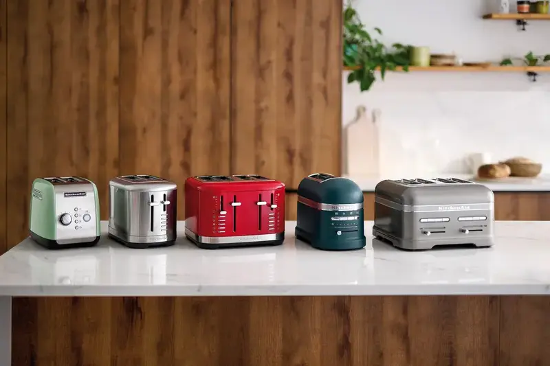 Тостер KitchenAid 5KMT4109EER на 4 слоти (Червоний) - фото - №9