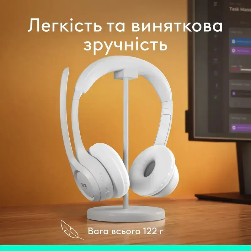 Гарнитура Logitech Zone 300 White фото