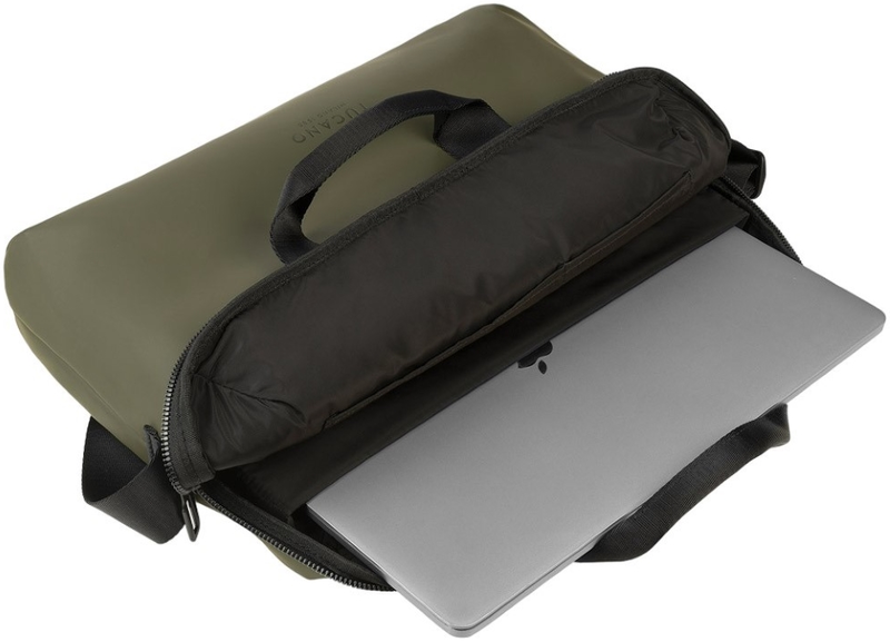 Сумка для ноутбука Tucano Gommo 15.6" Green (BGOM15-VM) - фото - №4