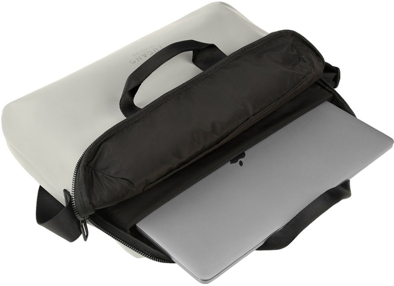 Сумка для ноутбука Tucano Gommo 15.6" Silver (BGOM15-G) - фото - №4