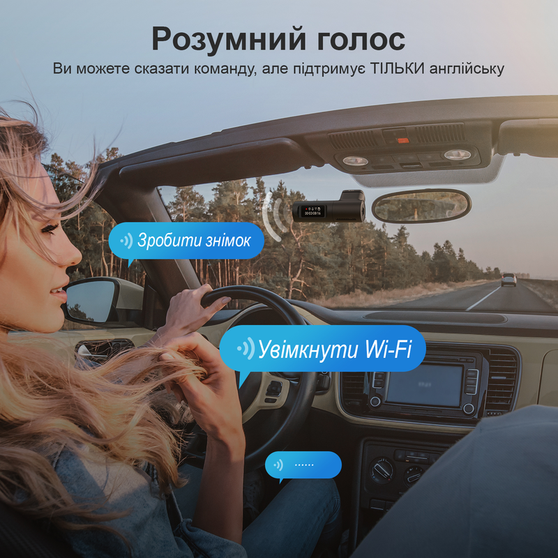 Відеореєстратор LINGDU Dash Cam D500 фото