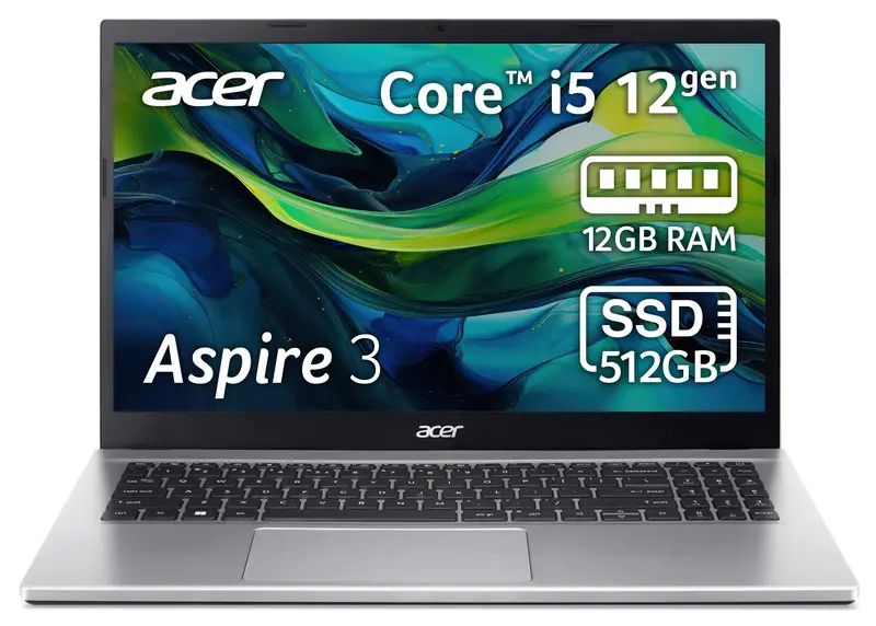 Ноутбук Acer Aspire 3 A315-59-50PW Pure Silver (NX.K6SEU.01Q) фото