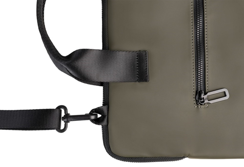 Сумка-чохол для ноутбука Tucano Gommo Super Slim 13"/14" Green (BSGOM1314-VM) - фото - №3