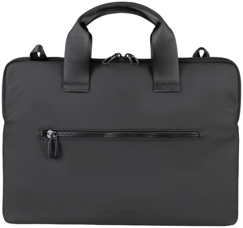 Сумка-чохол для ноутбука Tucano Gommo Super Slim 13"/14" Black (BSGOM1314-BK) - фото - №0