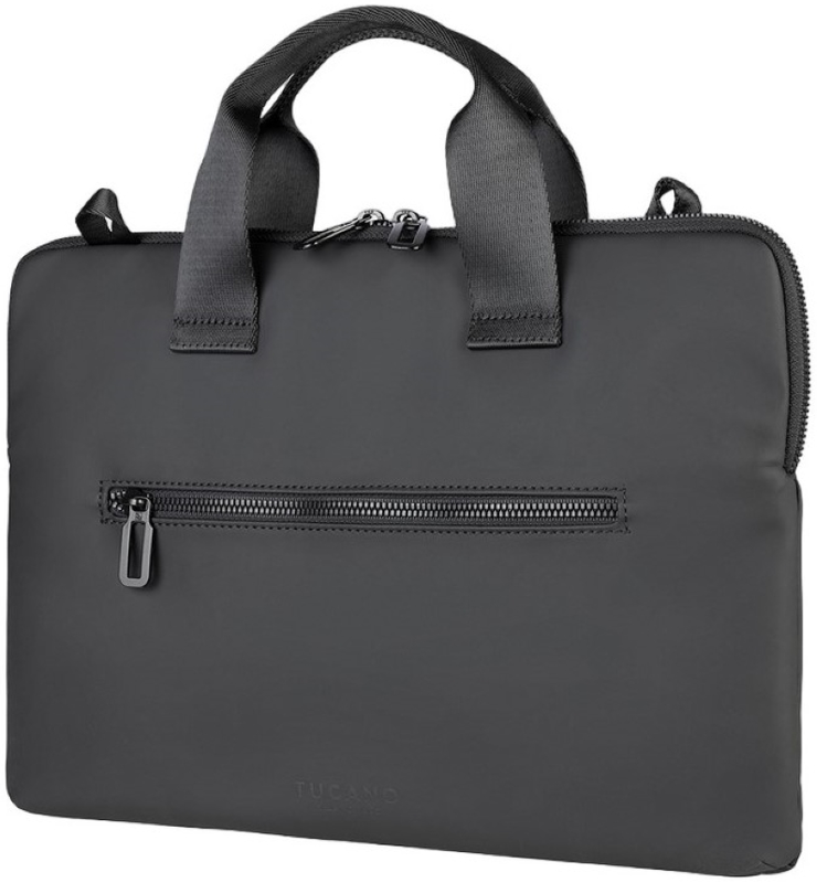 Сумка-чохол для ноутбука Tucano Gommo Super Slim 13"/14" Black (BSGOM1314-BK) - фото - №1