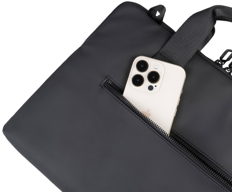 Сумка-чохол для ноутбука Tucano Gommo Super Slim 13"/14" Black (BSGOM1314-BK) - фото - №4