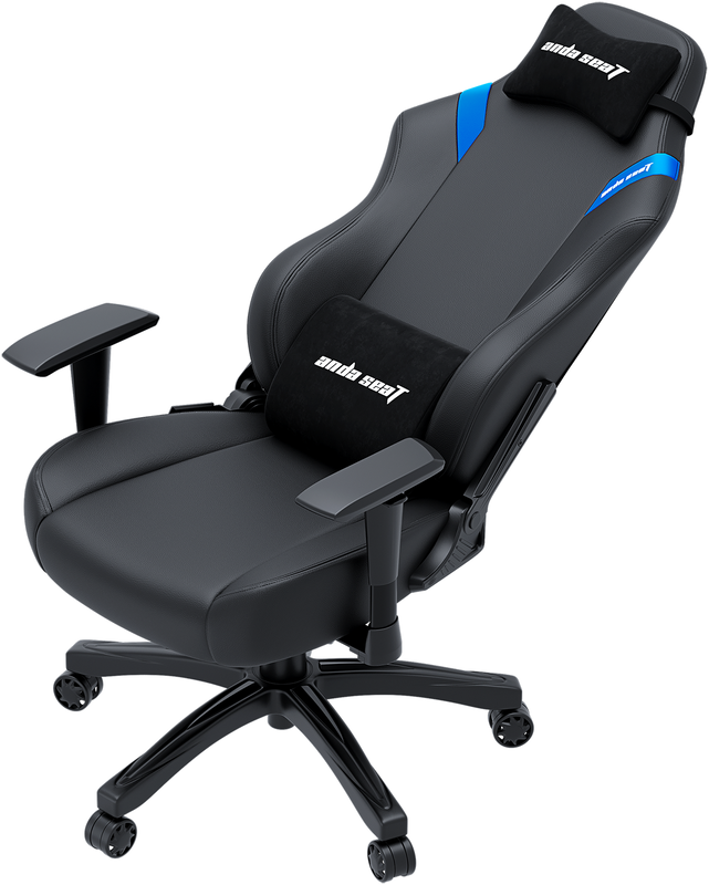 Ігрове крісло Anda Seat Luna Size L (Black/Blue) AD18-44-BS-PV - фото - №5