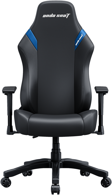 Ігрове крісло Anda Seat Luna Size L (Black/Blue) AD18-44-BS-PV - фото - №1