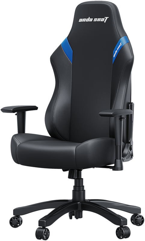 Ігрове крісло Anda Seat Luna Size L (Black/Blue) AD18-44-BS-PV - фото - №4