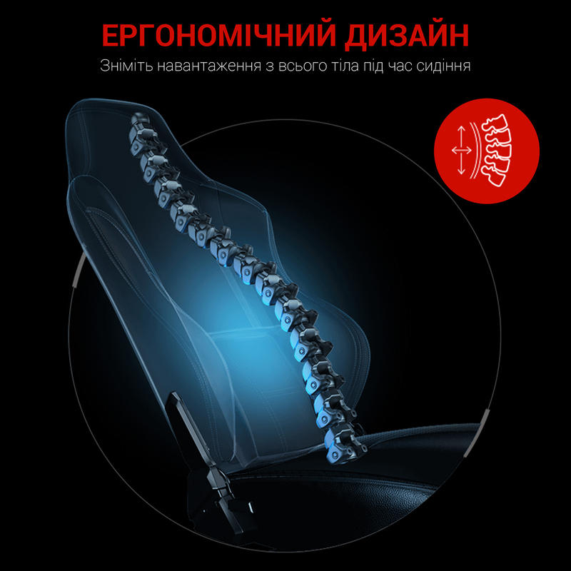 Игровое кресло Anda Seat Luna Size L (Black/Red) AD18-44-BR-PV фото