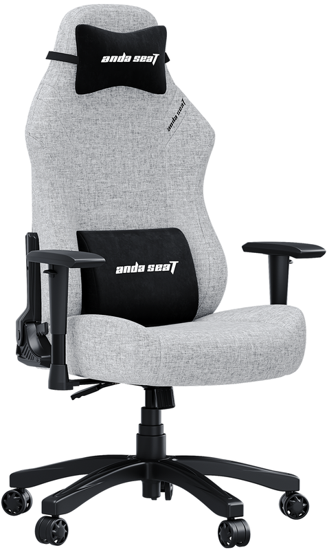Игровое кресло Anda Seat Luna Size L Grey Fabric (AD18-44-G-F) фото