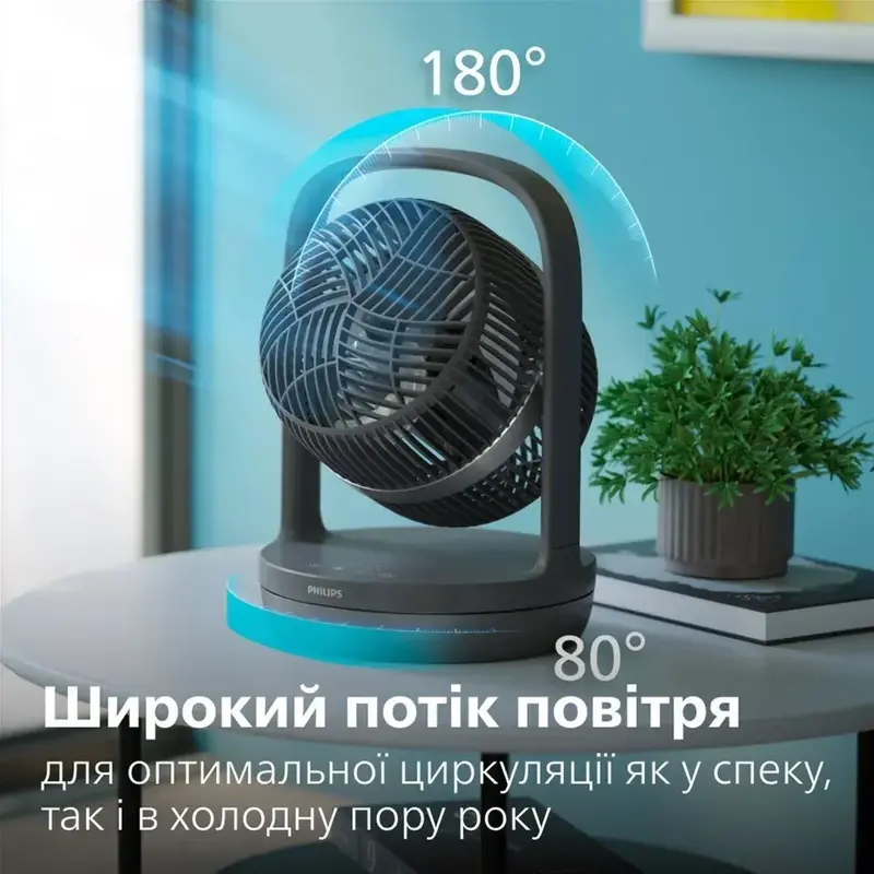 Вентилятор настільний Philips CX3050/01 фото