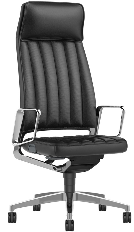 Офісне крісло Interstuhl VINTAGEis5 32V4 Leather Black - фото - №0